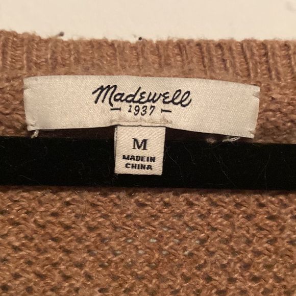 Madewell Brown Sweater - Picture 2 of 3